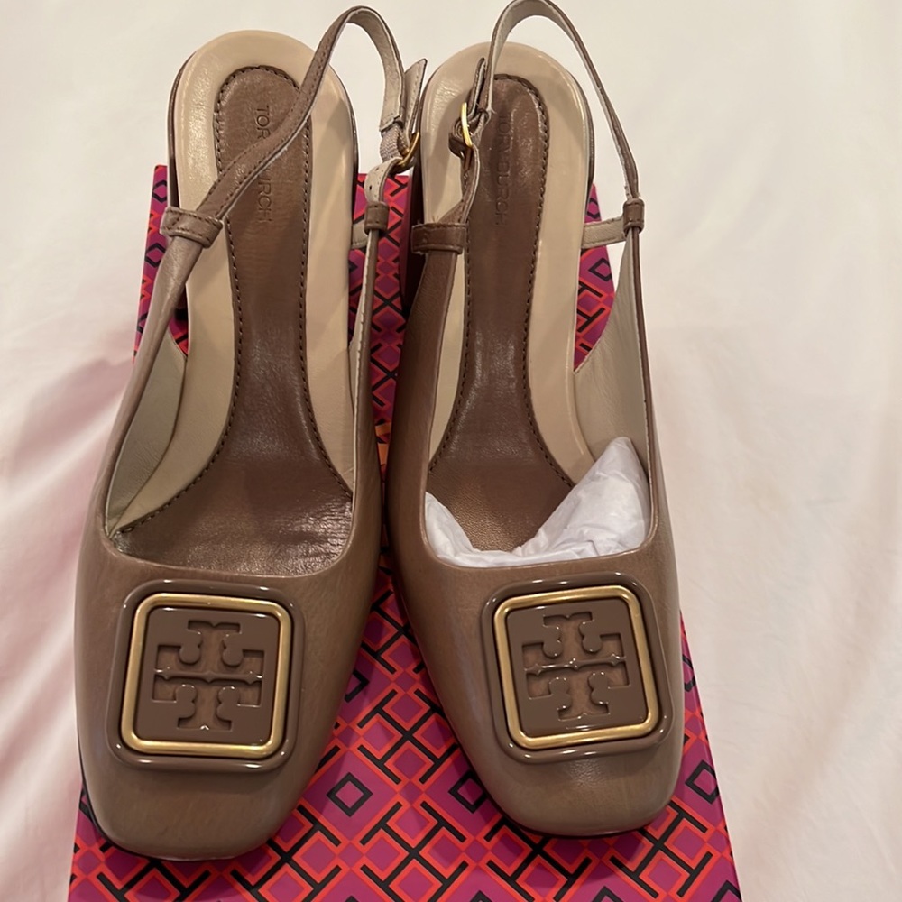 Tory Burch Georgia Bombé Slingback Size 8